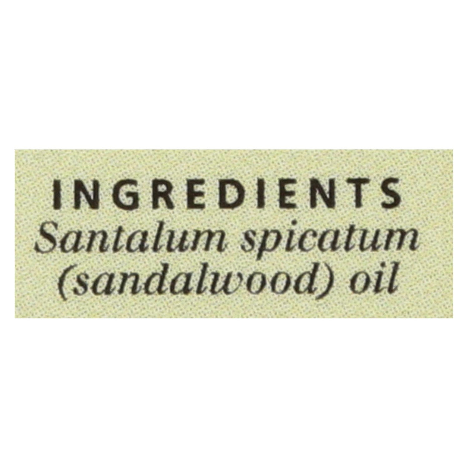 Aura Cacia - Essential Oil - Sandalwood - .5 Oz