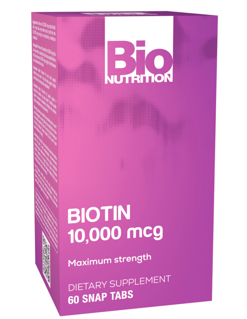 BIO NUTRITION Biotin 10,000mcg 60 TAB