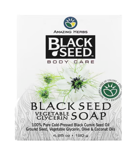 AMAZING HERBS Black Seed Soap 4.25 OZ