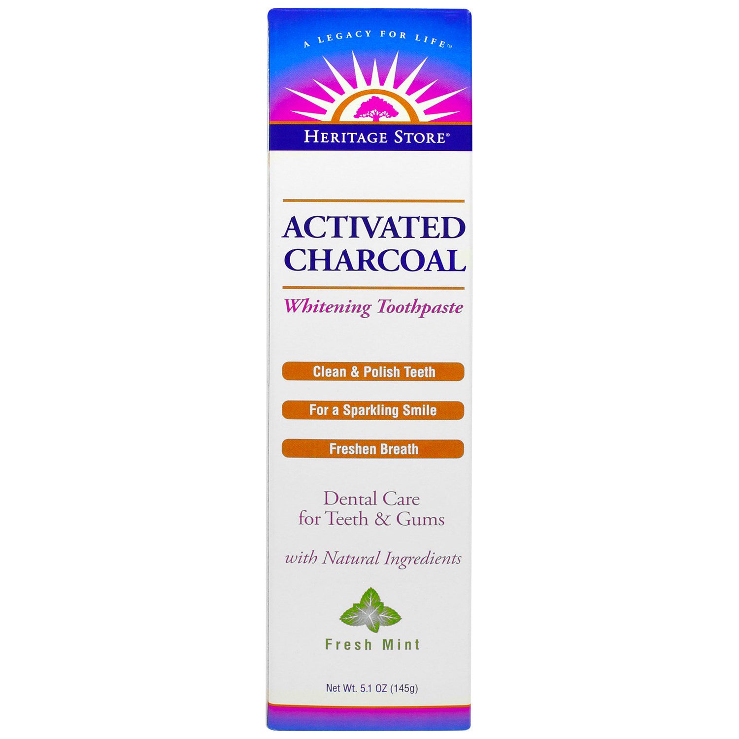 Activated Charcoal Toothpaste 4.3 OZ