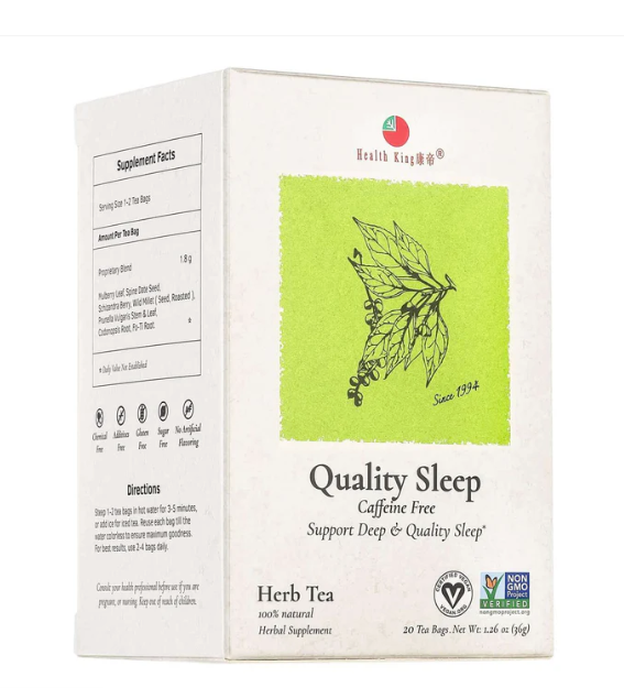 HEALTH KING Quality Sleep Tea (Sweet Dreams) 20 BAG