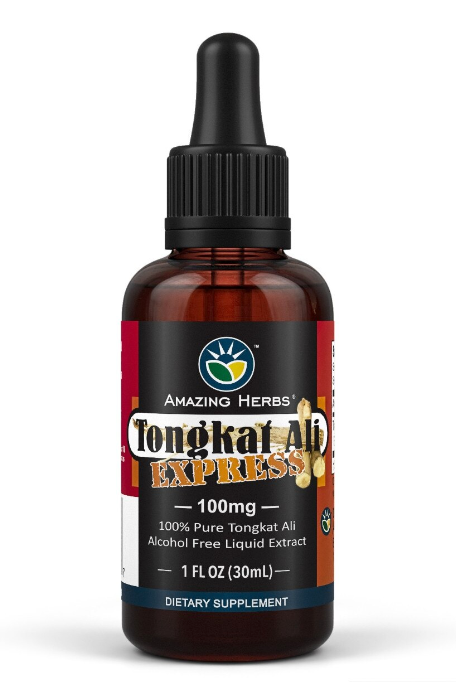 AMAZING HERBS Tongkat Ali Express Lq 1 OZ