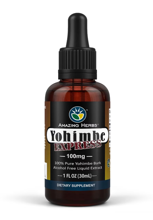 AMAZING HERBS Yohimbe Express Liquid 1 OZ