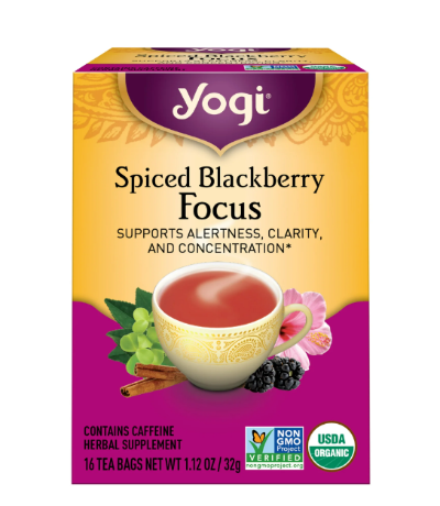 YOGI TEA Spiced Blackberry Focus 16 BAG