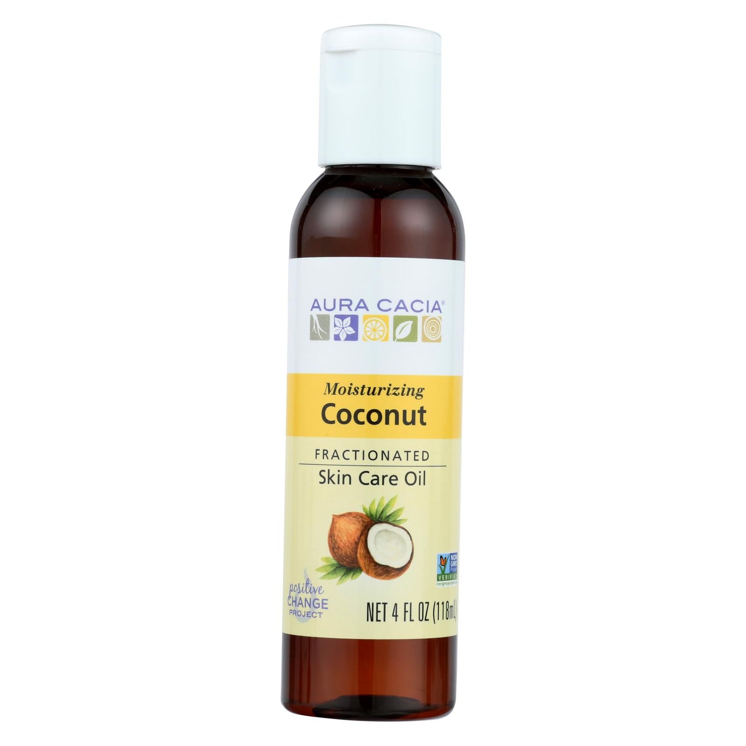 Aura Cacia - Body Oil - Coconut - 4 Fl Oz.