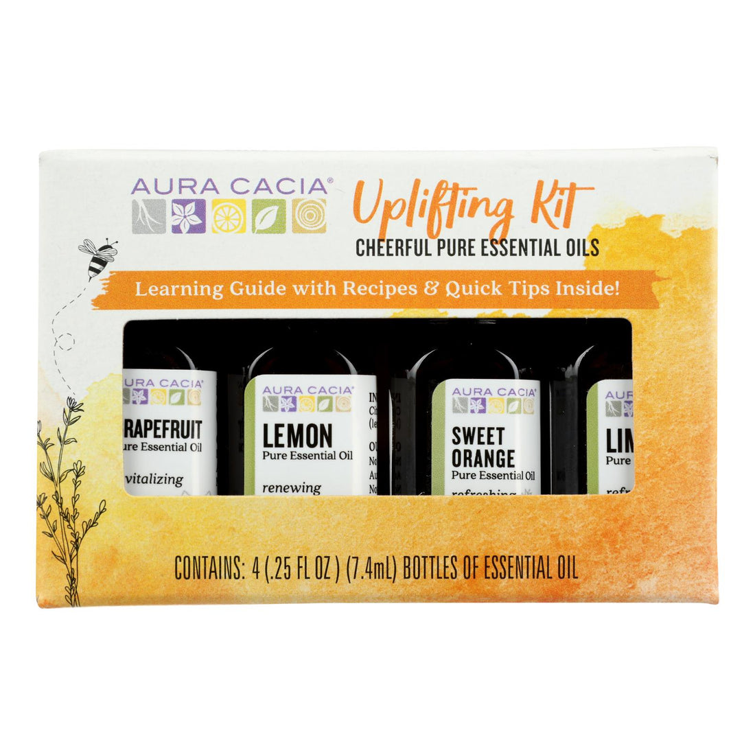 Aura Cacia - Ess Oil Uplifting Kit - 1 Each-1 Kit