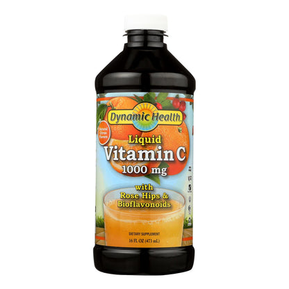 Dynamic Health Liquid Vitamin C Natural Citrus - 1000 Mg - 16 Fl Oz