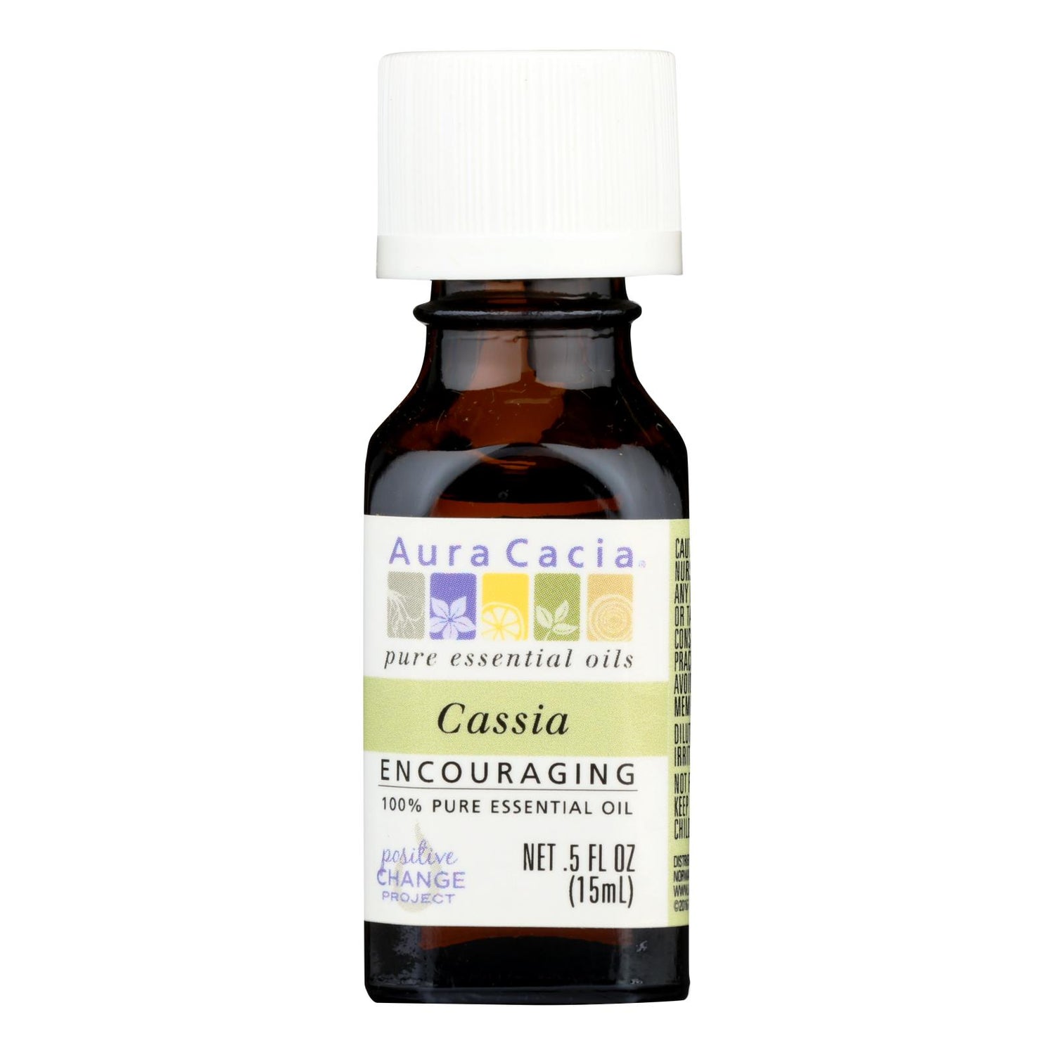 Aura Cacia - Pure Essential Oil Cassia Bark - 0.5 Fl Oz