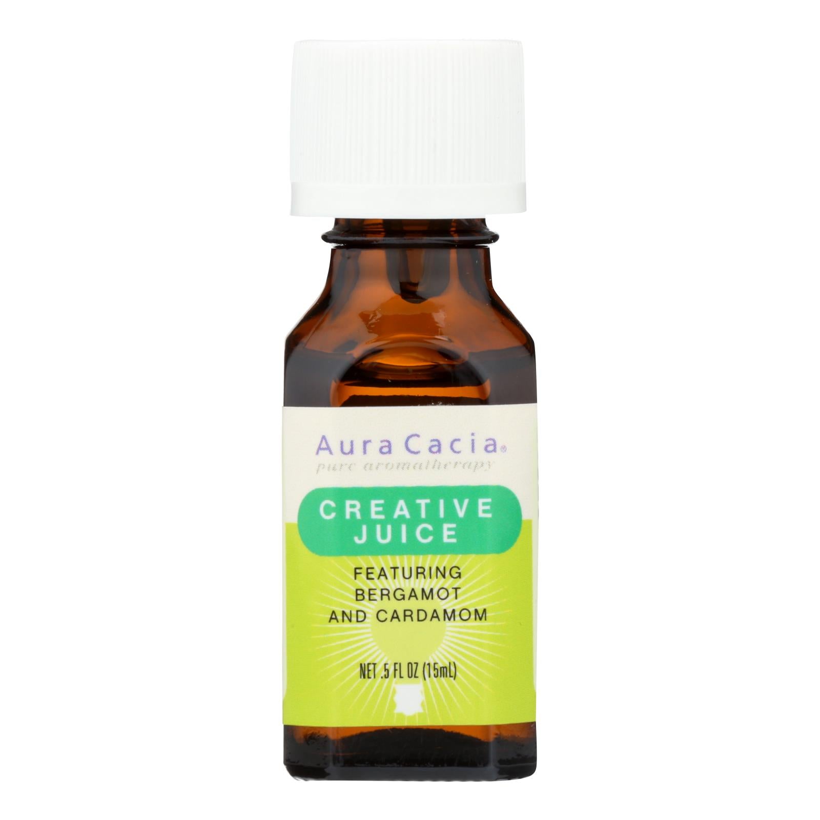 Aura Cacia - Essential Solutions Oil Creative Juice - 0.5 Fl Oz