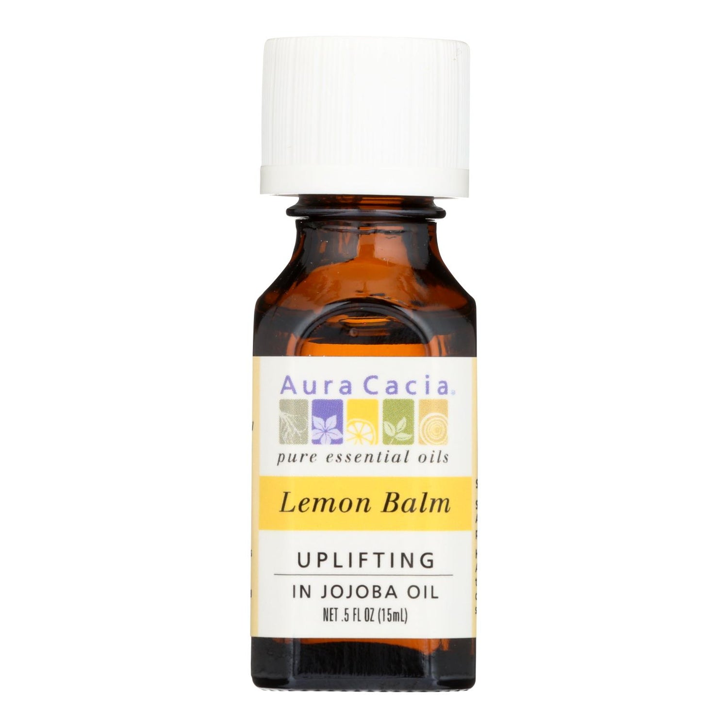 Aura Cacia - Precious Essentials - Lemon Balm - .5 Oz