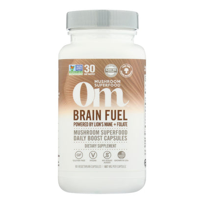 Om - Mush Sprfd Brain Fuel - 1 Each - 90 Ct