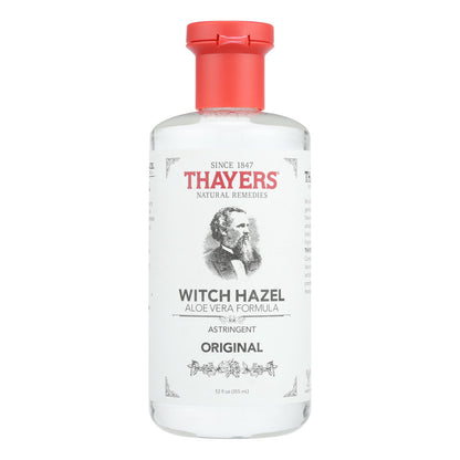 Thayers Witch Hazel With Aloe Vera Original - 12 Fl Oz