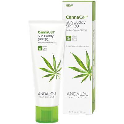 ANDALOU NATURALS CannaCell Sun Buddy Facial SPF 30 2.7 OZ