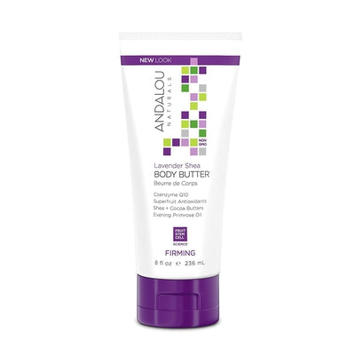 ANDALOU NATURALS Lavender Shea Firming Body Butter 8 OZ