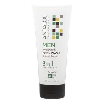 ANDALOU NATURALS Men Invigorating Body Wash 8.5 OZ