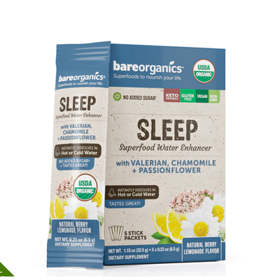 BARE ORGANICS: Sleep Blend Water Enhancer 5 PKT