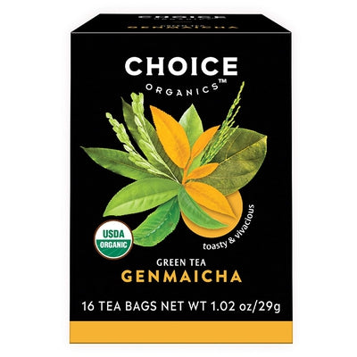 CHOICE ORGANICS: Genmaicha Tea 16 BAG