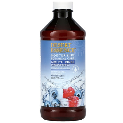 DESERT ESSENCE Moisturizing Care Mouth Rinse Berry 15.8 OZ