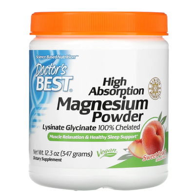 DOCTORS BEST High Absorption Magnesium Powder 12.2 OZ