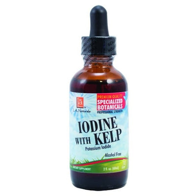 L A NATURALS Iodine with Kelp 2 OZ