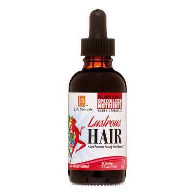 L A NATURALS Lustrous Hair for Women 2 OZ