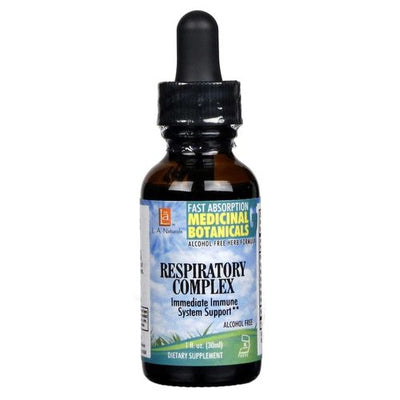 L A NATURALS Respiratory Complex Drops 1 OZ