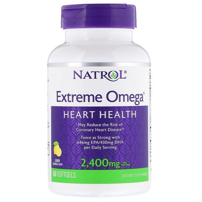 NATROL Extreme Omega Fish Oil 60 SFG