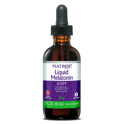 NATROL Melatonin 1mg Lq. Berry 2 OZ