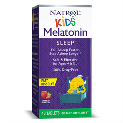 NATROL Melatonin Kids 1MG Fast Strawberry 40 TAB