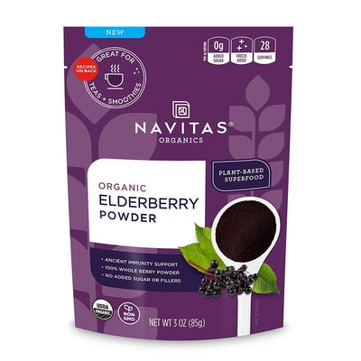 NAVITAS ORGANICS Elderberry Powder 3 OZ