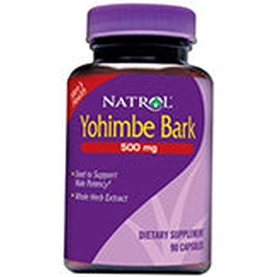 NATROL Yohimbe 500mg 90 CAP