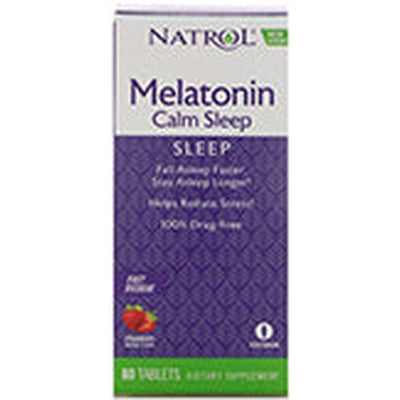 NATROL Melatonin Calm Sleep 60 TAB