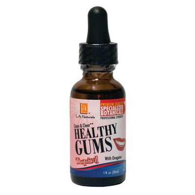 L A NATURALS Clear &amp; Clean Healthy Gums 1 OZ