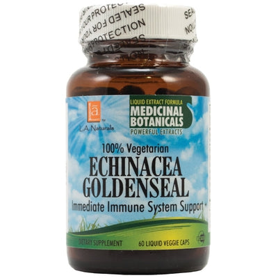 L A NATURALS Echinacea Goldenseal 60 VGC