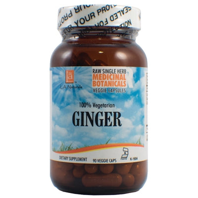 L A NATURALS Ginger Raw Herb 90 VGC