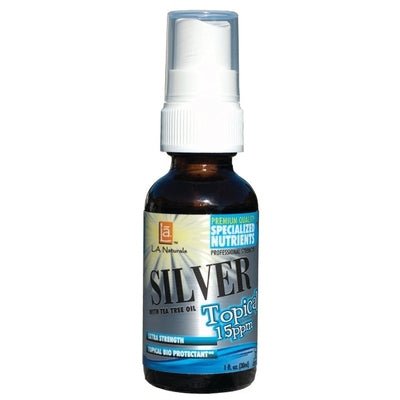 L A NATURALS Colloidal Silver Topical Herbal Spray 1 OZ