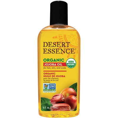 DESERT ESSENCE Organic Jojoba Oil 4 OZ