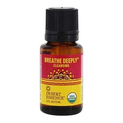 DESERT ESSENCE Org Breathe Deeply Essential Oil .5 OZ