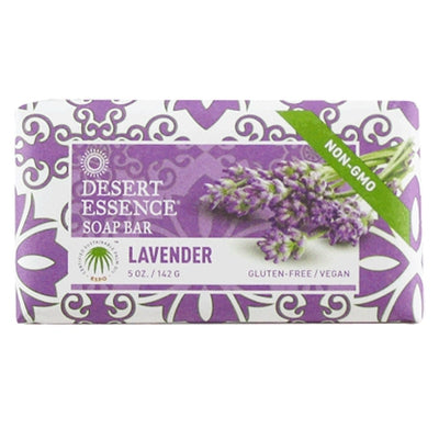 DESERT ESSENCE Lavender Bar Soap 5 OZ