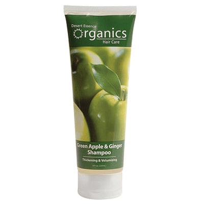 DESERT ESSENCE Green Apple &amp; Ginger Thicken Shamp 8 OZ