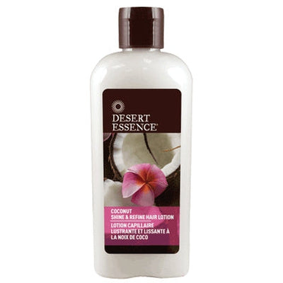 DESERT ESSENCE Coconut Shine Refine Hair Lotion 6.4 OZ