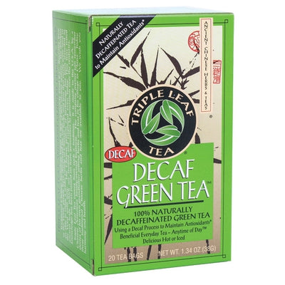 TRIPLE LEAF Decaf Green Tea 20 BAG