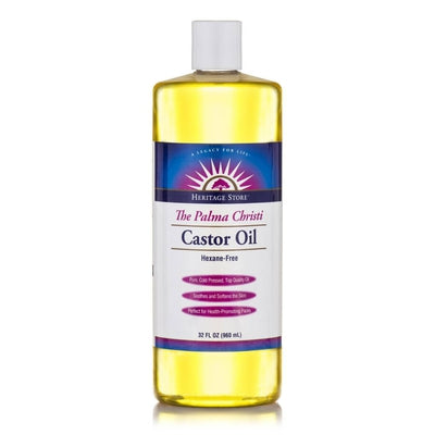 HERITAGE PRODUCTS Castor Oil 4 OZ