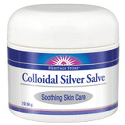 HERITAGE PRODUCTS Colloidal Silver Salve 2 OZ