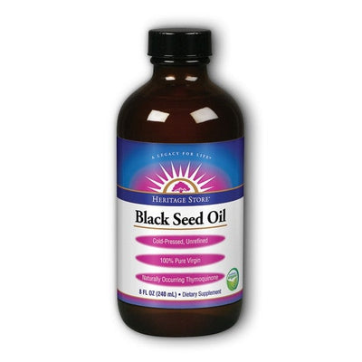 HERITAGE PRODUCTS Black Seed Oil 8 OZ