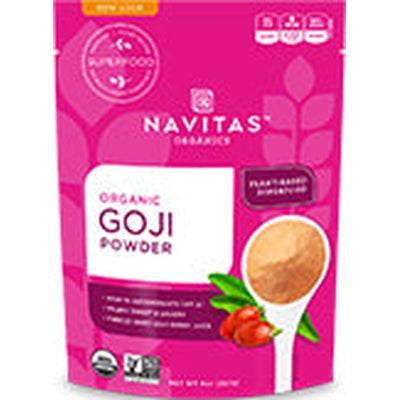 NAVITAS ORGANICS Organic Goji Powder 8 OZ