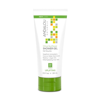 ANDALOU NATURALS Citrus Sunflower Shower Gel 8.5 OZ