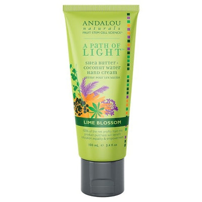 ANDALOU NATURALS Lime Blossom Hand Cream 3.4 OZ