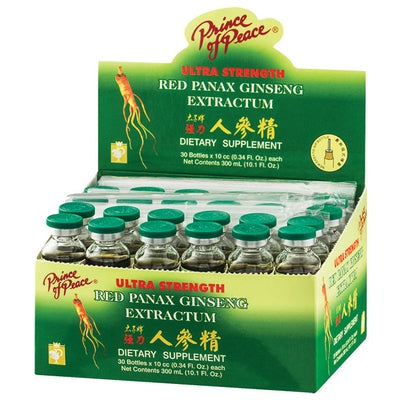 PRINCE OF PEACE  Red Panax Ginseng Counter Dis 30 PC