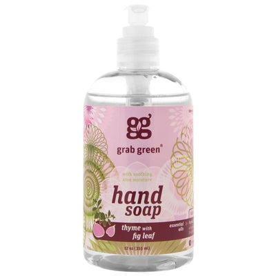 GRAB GREEN Thyme Fig Leaf Hand Soap 12 OZ